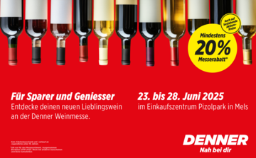 Denner Weinmesse – für Sparer und Geniesser