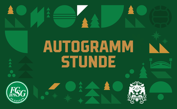 Autogrammstunde mit dem FC St.Gallen