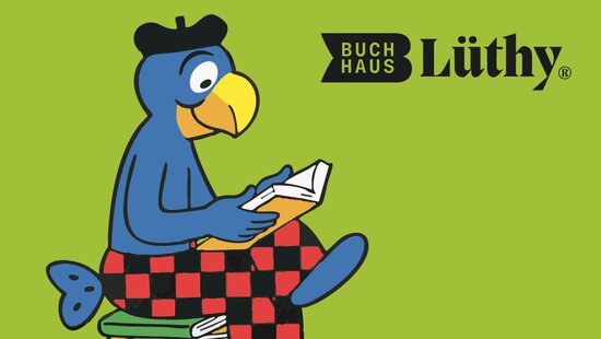 Globi zu Gast im Buchhaus Lüthy